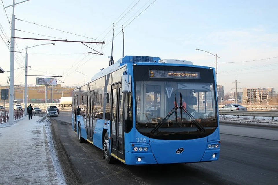 Стала известна новая схема троллейбусного маршрута №5 в Иркутске