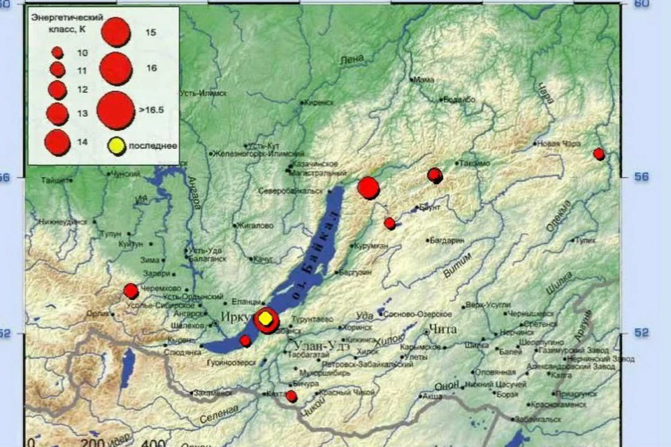 Землетрясение 10 декабря 2020 в Бурятии: эпицентр находился в Кабанском районе.