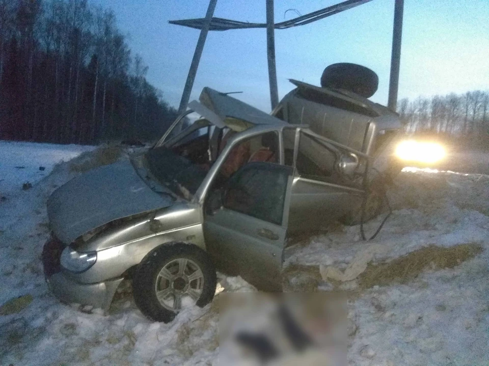 ДТП с двумя погибшими произошло в Удмуртии Фото: отдел УГИБДД МВД по Удмуртии