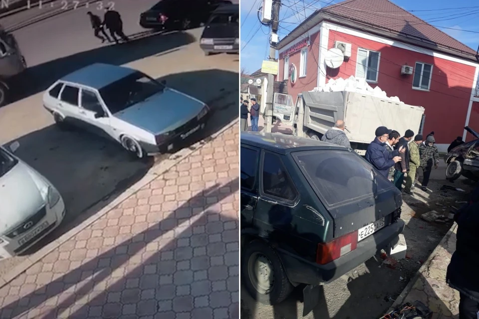 Несколько человек чудом спаслись из-под колес большегруза