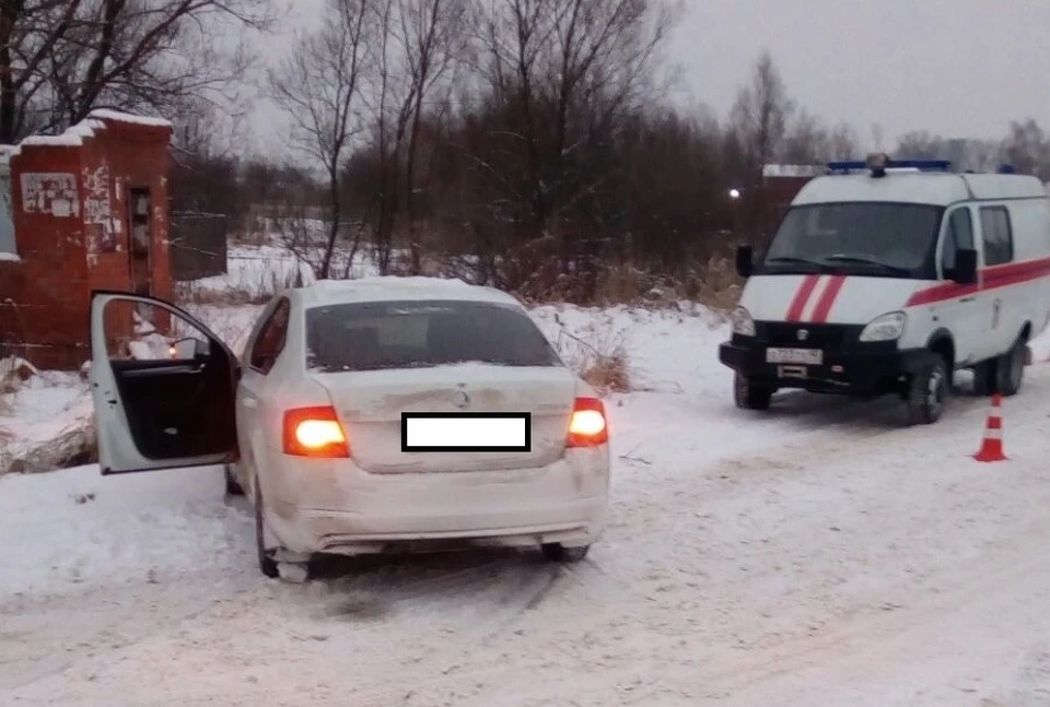 Фото с места ДТП
