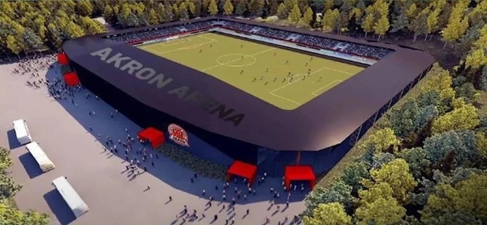 Возможно именно так будет выглядеть новый стадион в Тольятти. Фото: скриншот с видео с YouTube-канала «КраСава».