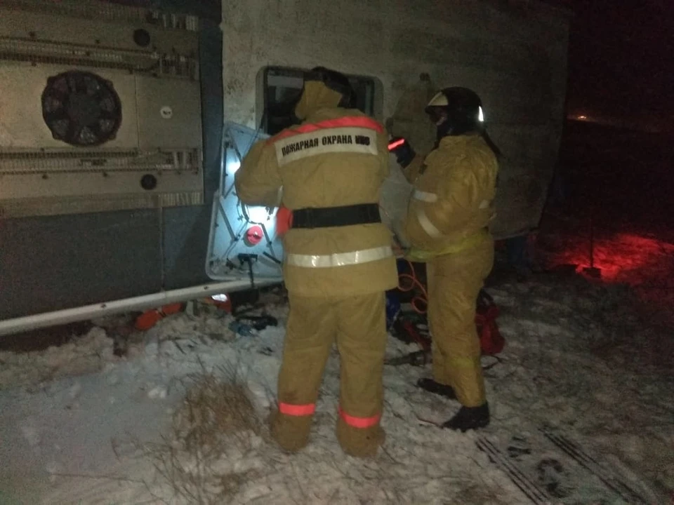 Три человека погибли в ДТП с пассажирским автобусом под Рязанью. Фото: официальный сайт ГУ МЧС по Рязанской области