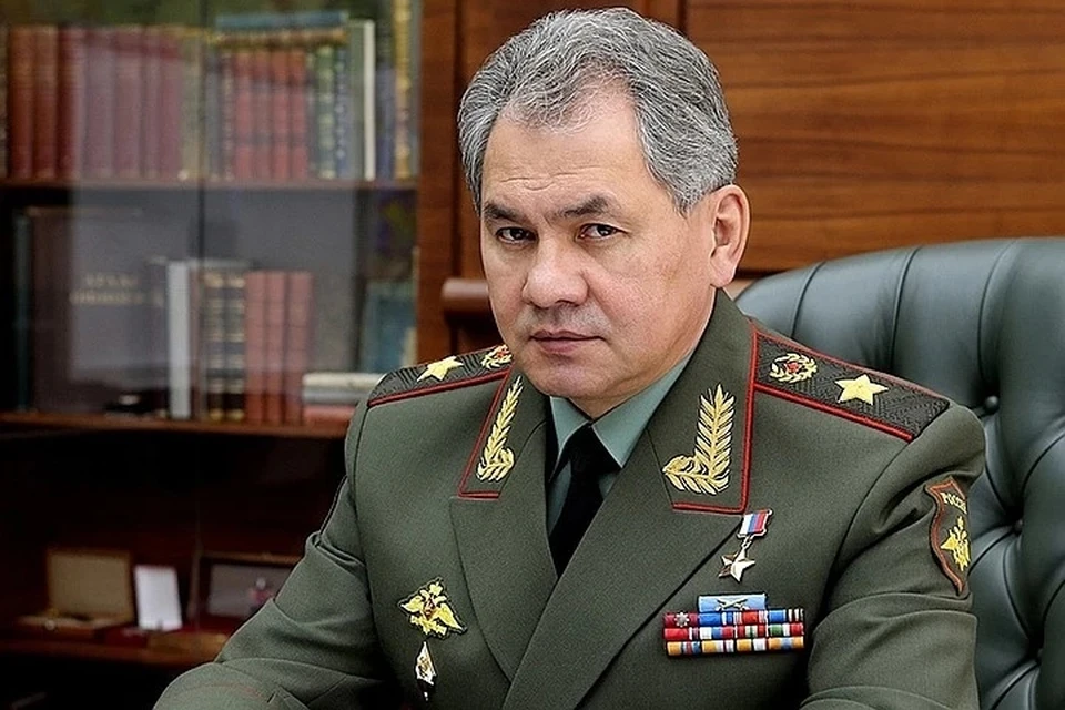Министр обороны Сергей Шойгу.