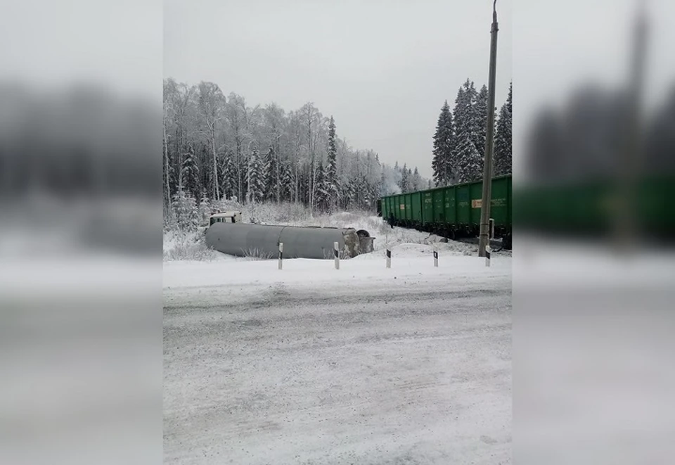 Железнодорожная авария случилась в Горнозаводском районе. Фото: https://vk.com/timophone
