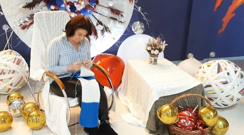 В Ханты-Мансийске хотят связать самый длинный шарф Фото: официальная группа туристско-информационного центра