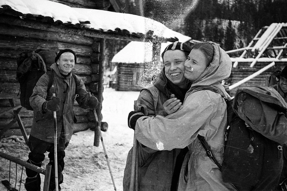 Туристы из группы Дятлова, таинственно погибшие зимой 1959 года.