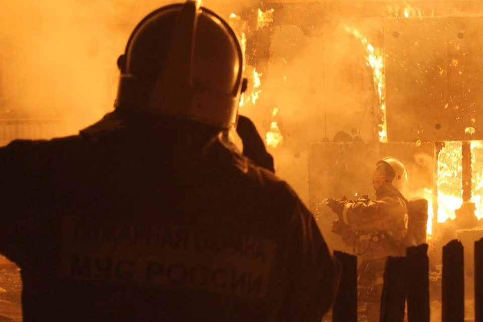 Возгорание ликвидировали на площади более 40 квадратных метров