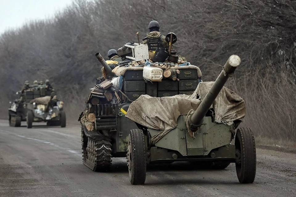 ВСУ продолжают размещать вооружение вблизи жилых домов. Фото: штаб ООС