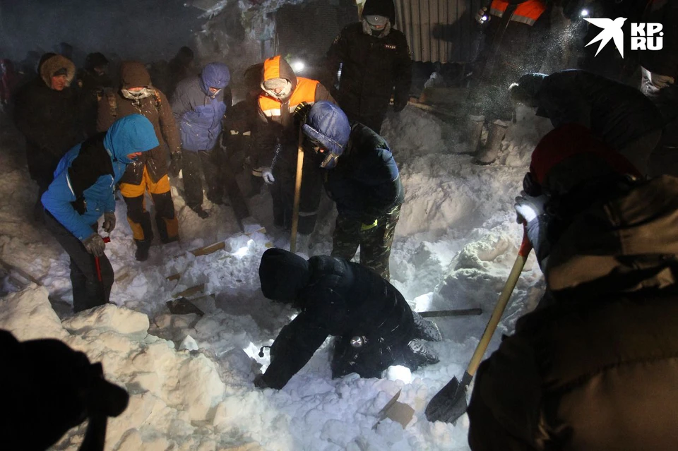 В Норильске 10 января объявили траур по погибшим при сходе лавины. Фото: Ирина Яринская