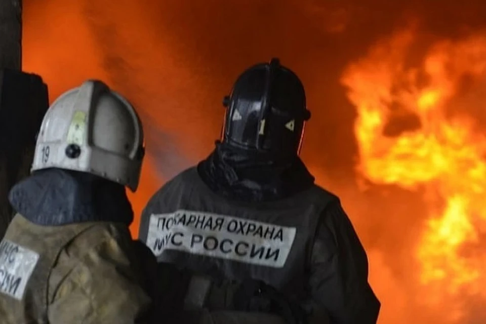 Пожарные вытащили из горящего дома пенсионера. Фото: Архив КП