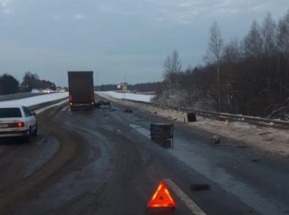 Водитель мотоблока погиб в ДТП под Смоленском. Фото: УГИБДД УМВД России по Смоленской области.
