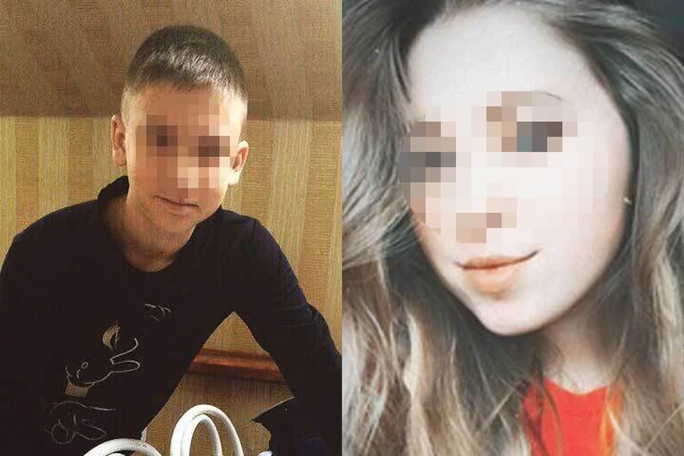 На фото погибшие Лия и Никита