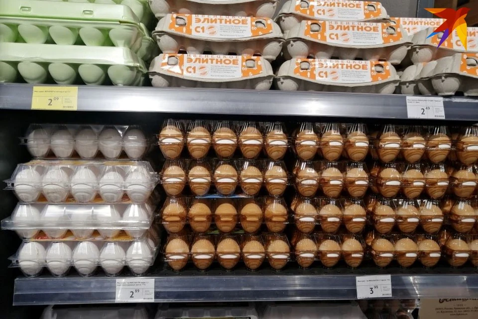 Выбор яиц в магазинах весьма широк.