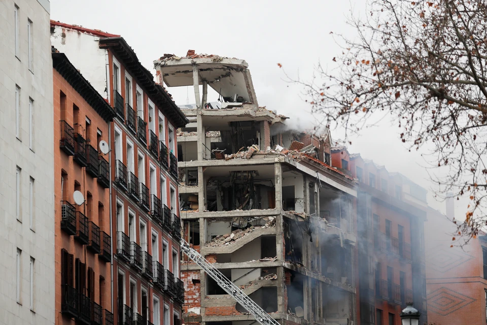 20 января в центре Мадрида прогремел взрыв.
