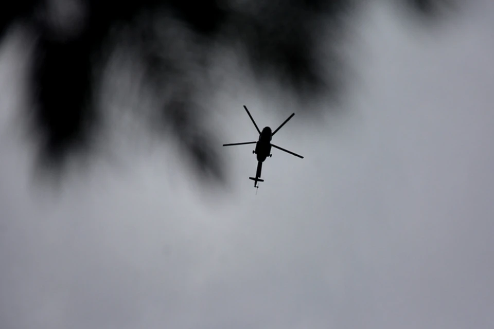 В Индии разбился военный вертолет