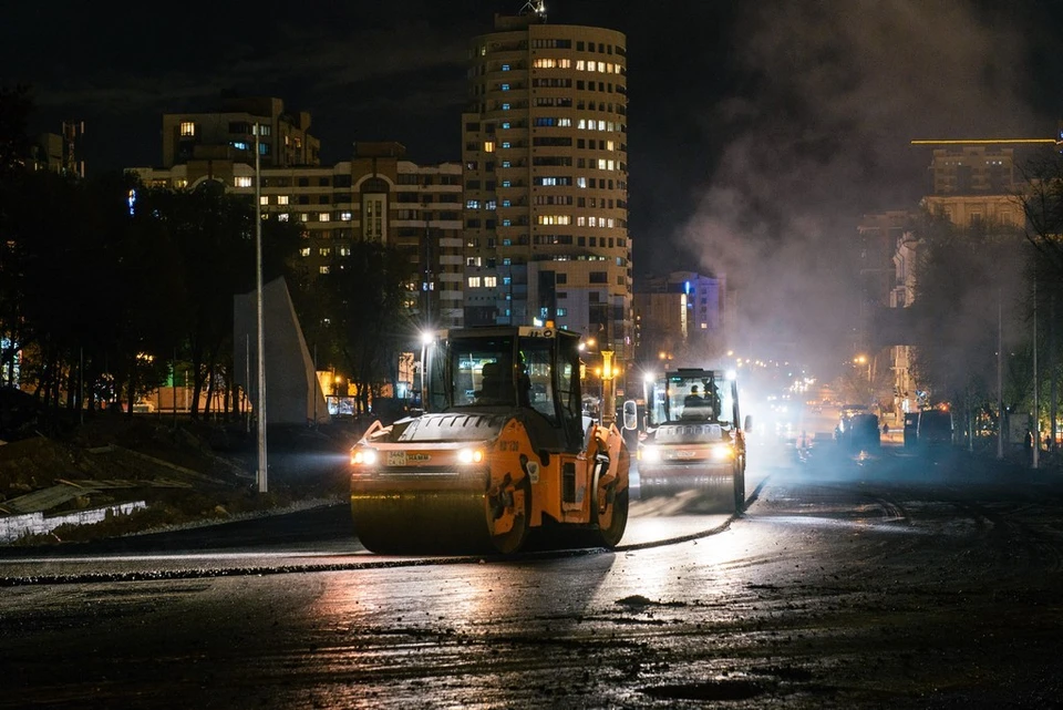 По словам водителей, на Московском шоссе образовались глубокие колеи