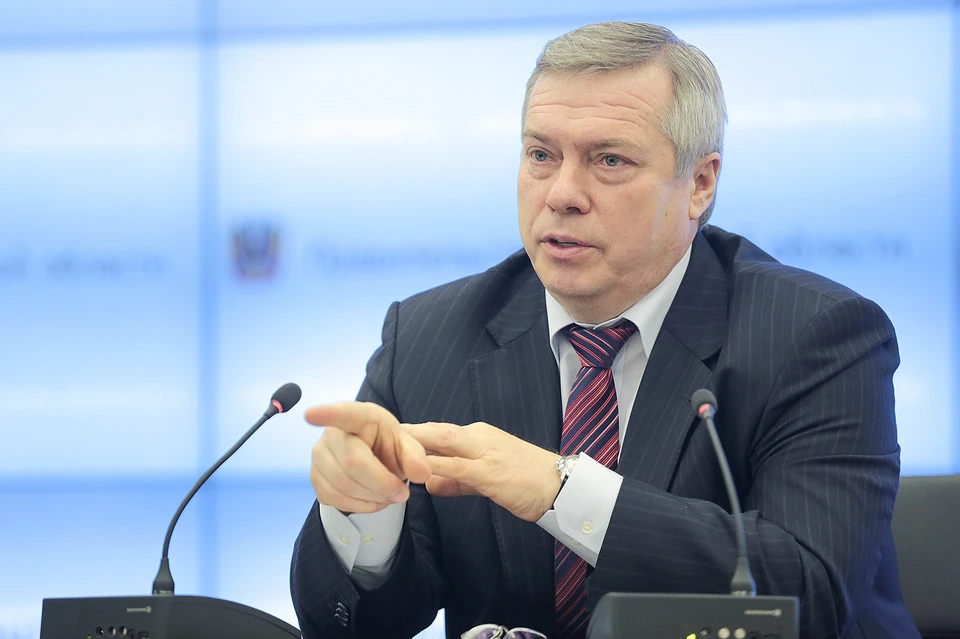 Журналисты поинтересовались графиком, в котором работает губернатор. ФОТО: пресс-служба Ростовской области