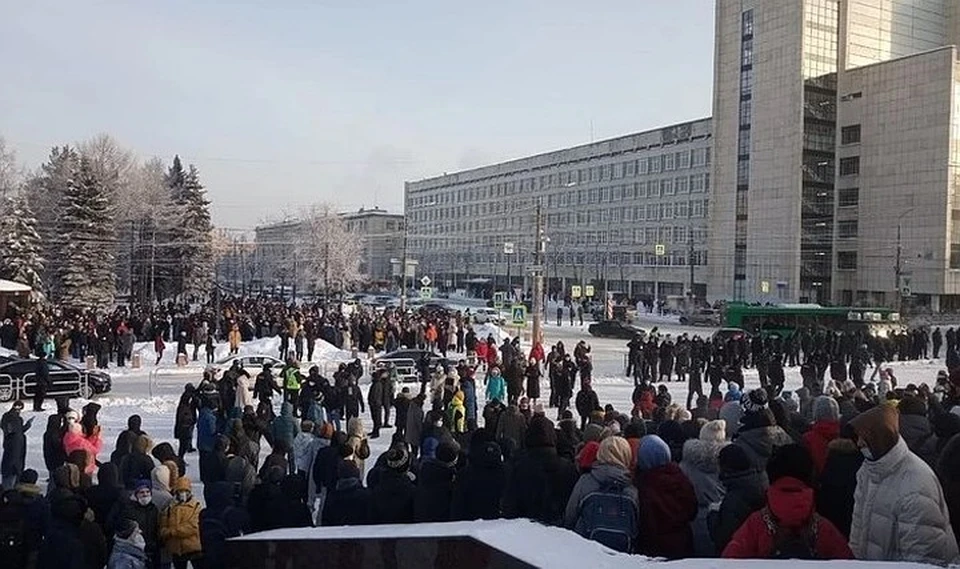 Административная ответственность за участие в несогласованной акции протеста наступает с 16 лет. Фото: Читатель КП-Челябинск