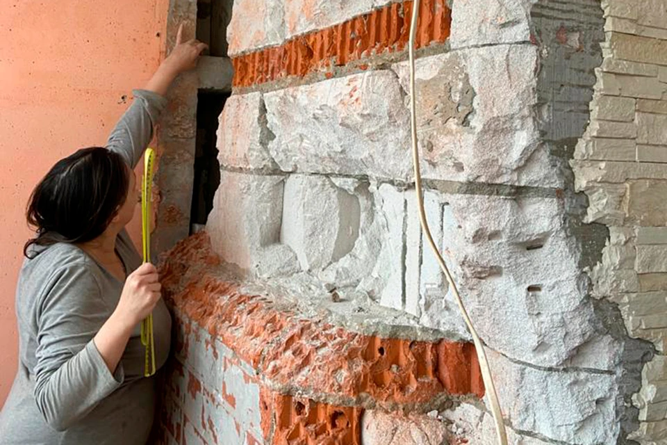 В Щелково женщина по кирпичикам разобрала несущие стены квартиры. Фото: Наталья КАЗАКОВА.