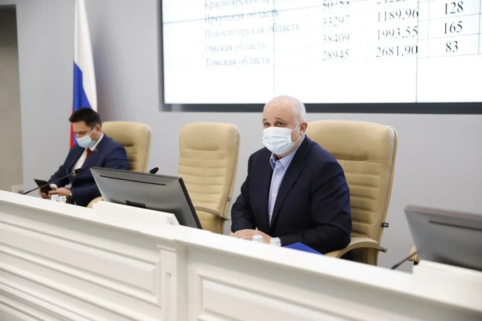 Вместо оперштаба по борьбе с COVID-19 в Кузбассе создали штаб по охране здоровья населения