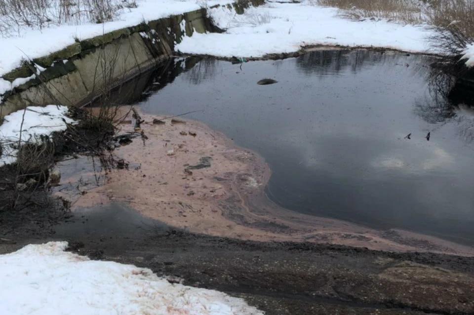 Вода пугающего цвета еще и пахнет ужасно.