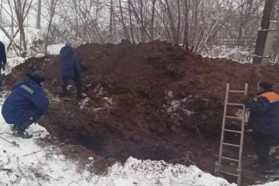 На месте ведутся ремонтные работы. Фото Уральской транспортной прокуратуры.