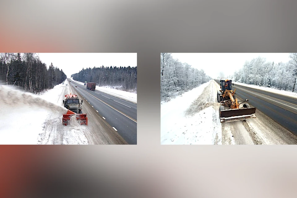 В Тверской области дороги на 13 февраля дороги чистят 165 спецмашин. Фото: ПТО.
