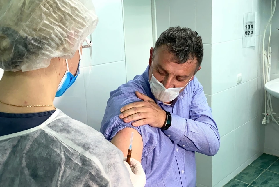В Крыму продолжается массовая вакцинация от коронавируса