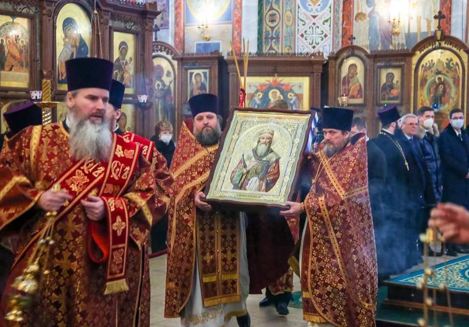 Образ написан монахами Свято-Успенской Киево-Печерской лавры. Фото: Александра Чурбанова
