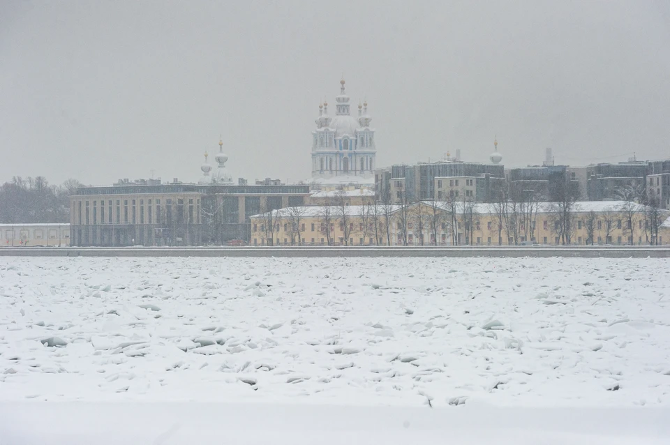 В Петербурге было -24,5 градуса.
