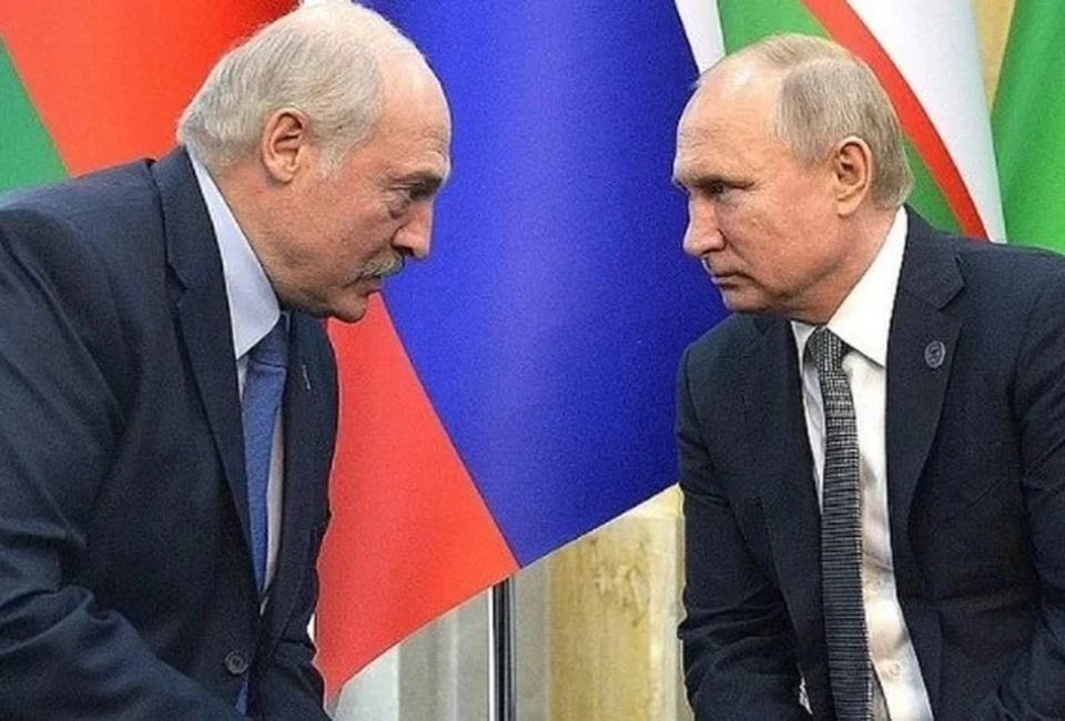 Александр Лукашенко и Владимир Путин. Фото - Алексей Дружинин пресс-служба президента РФ. ТАСС