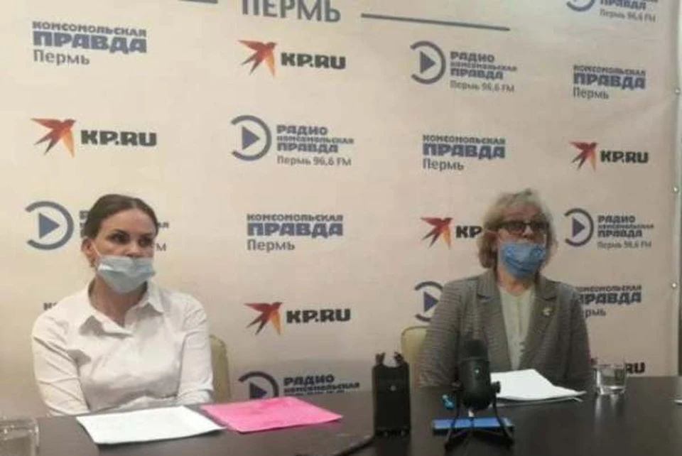 Людмила Белецкая (справа) и Ольга Лаврова провели пресс-конференцию на площадке «Комсомольской правды»