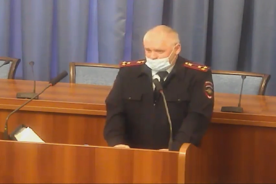 Что произошло в полиции Кемерова после убийства Веры Пехтелевой. ФОТО: кадр видеотрансляции КГСНД