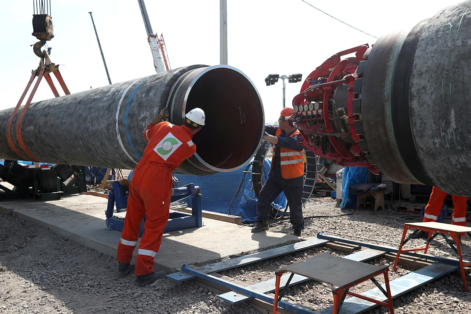 Строительство газопровода по дну Балтийского моря в водах Германии возобновилось после длительного перерыва в декабре прошлого года
