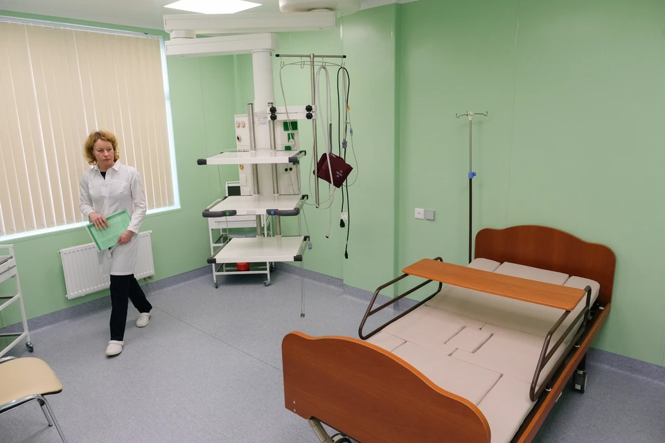 В Петербурге свободно более 20% коек для пациентов с коронавирусом.