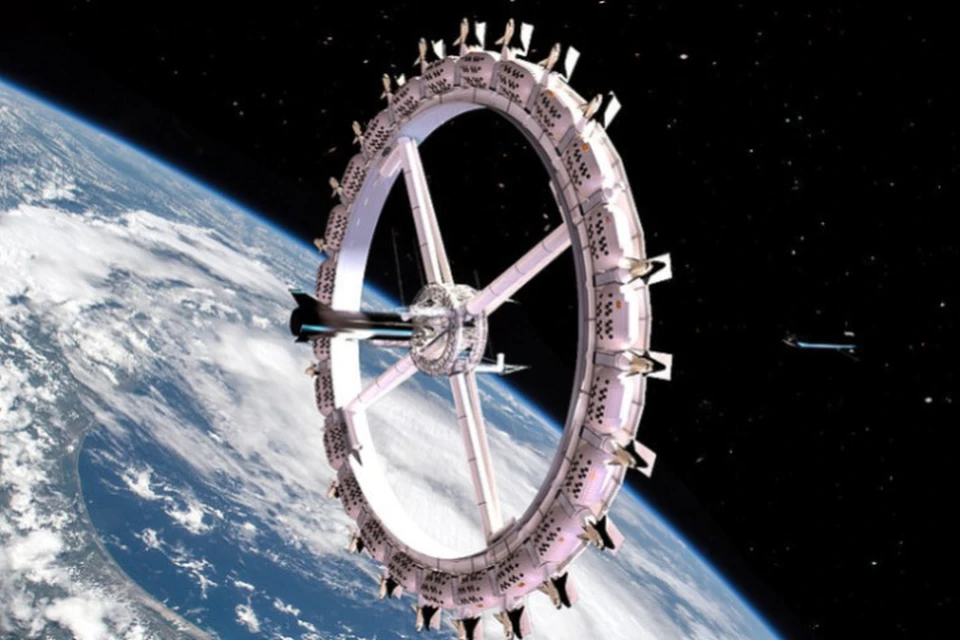 "Колесо обозрения" диаметром в 200 метров будет хорошо видно с Земли.