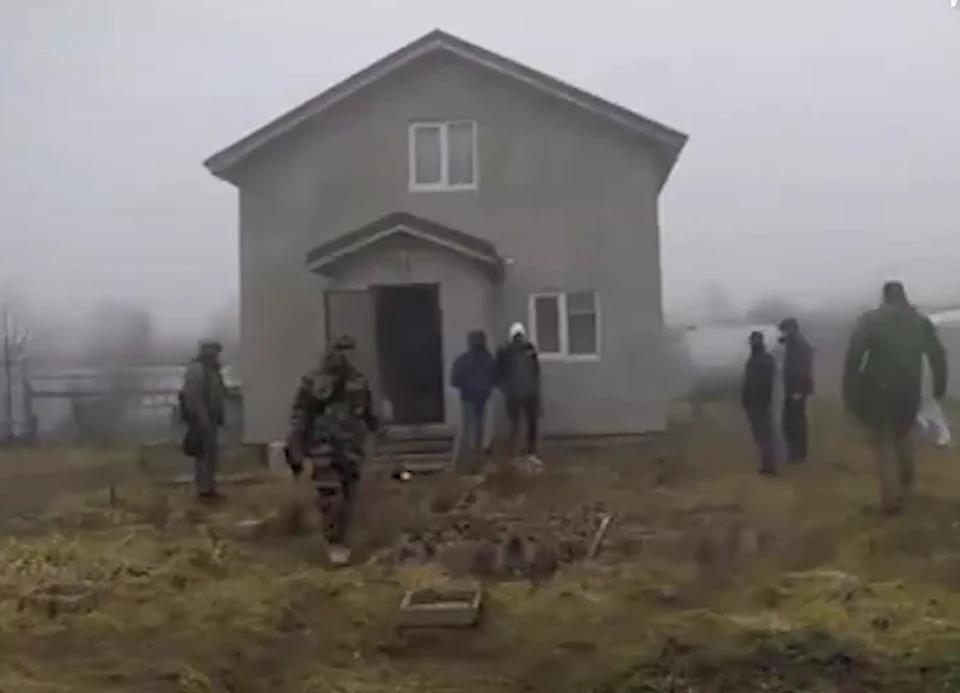 Видео задержания подозреваемого в подготовке теракта под Калининградом показала ФСБ. Фото: кадр из видео