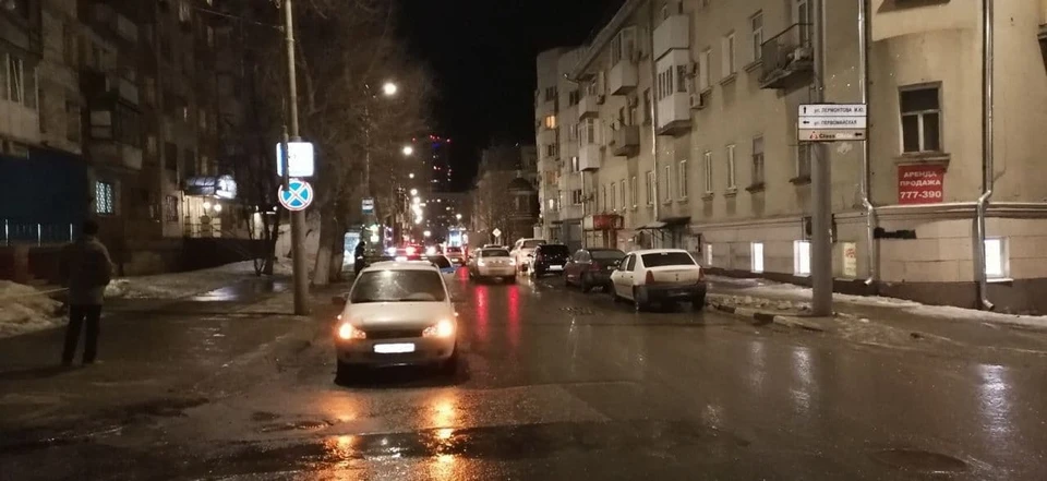 На Лермонтова «Калина» сбила женщину-пешехода