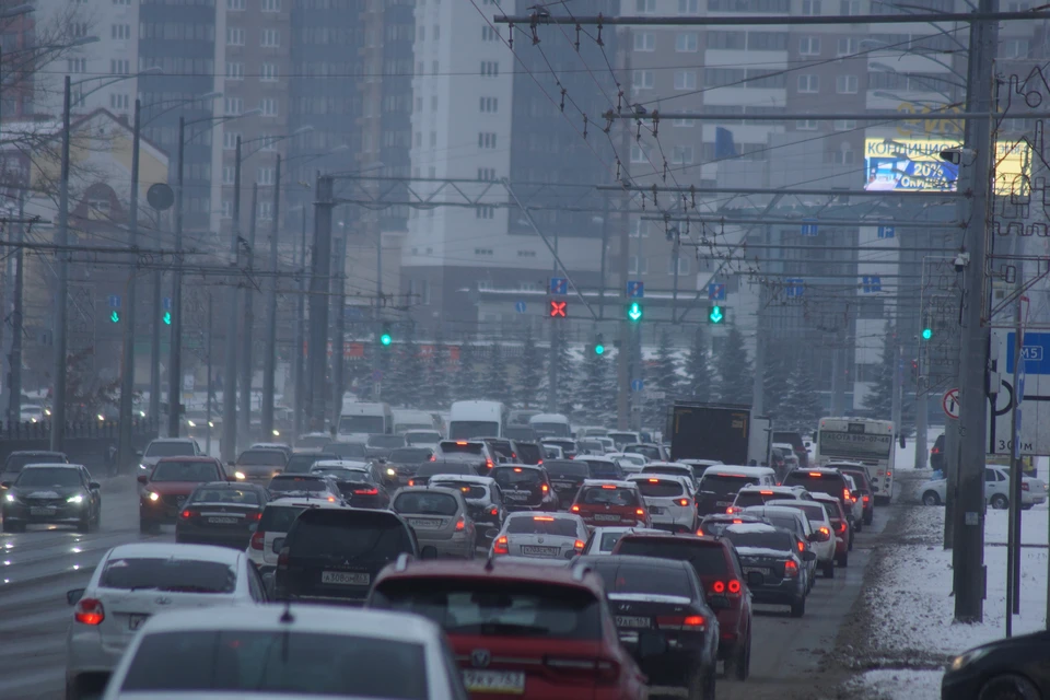 В рейтинге российских городов по загруженности на дорогах Самара заняла 4-е место