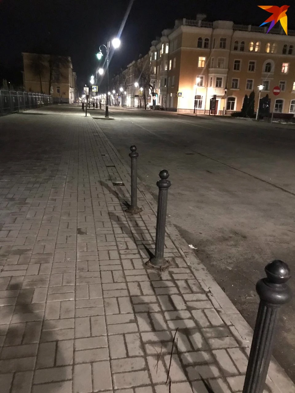 Отсутствие столбиков выявилось поздно вечером