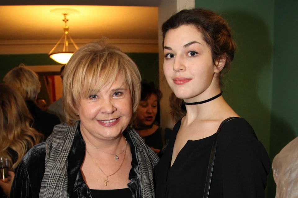 Татьяна Догилева с дочкой Екатериной.