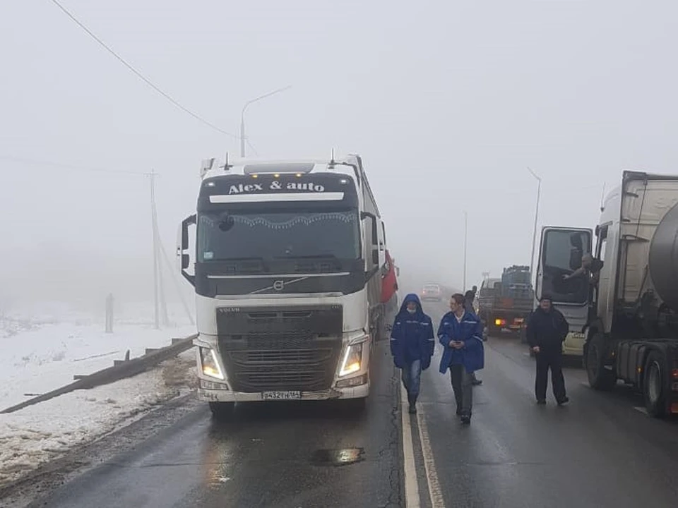 ДТП произошло на трассе под Саратовом