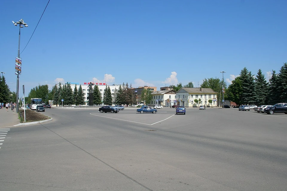 До 1 сентября планируют благоустроить центральную часть города Гагарин. Фото: ru.wikipedia.org.