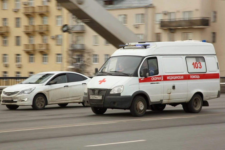 Ребенка отвезли в больницу.