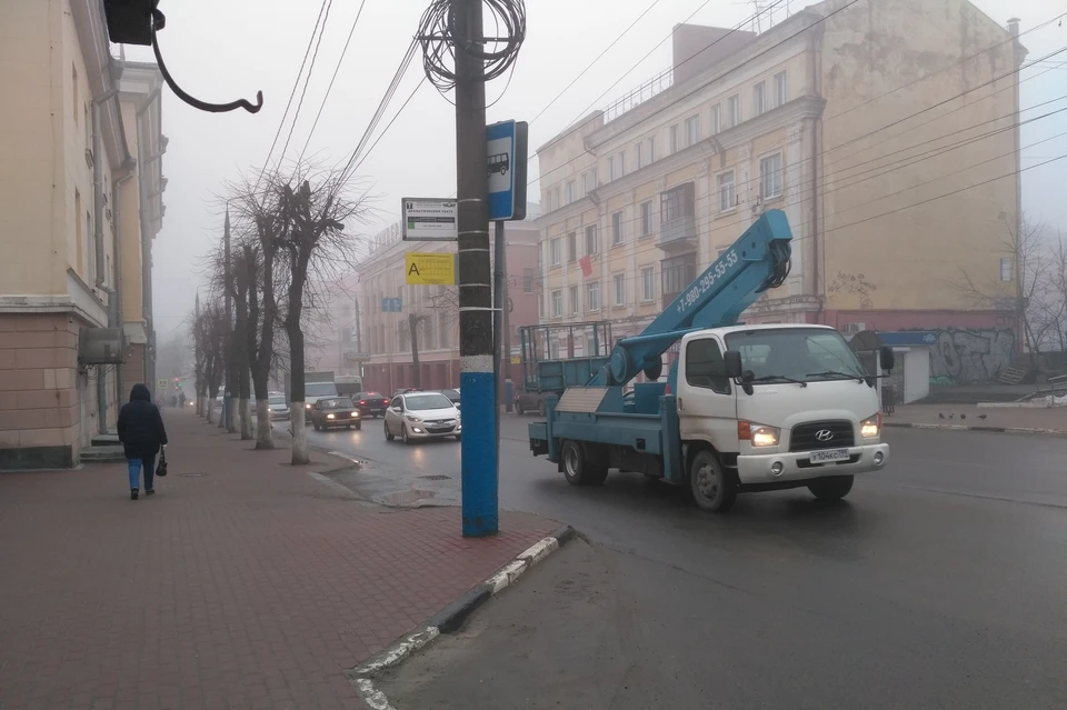 Густой туман утром 1 апреля наблюдали и в самом Брянске.