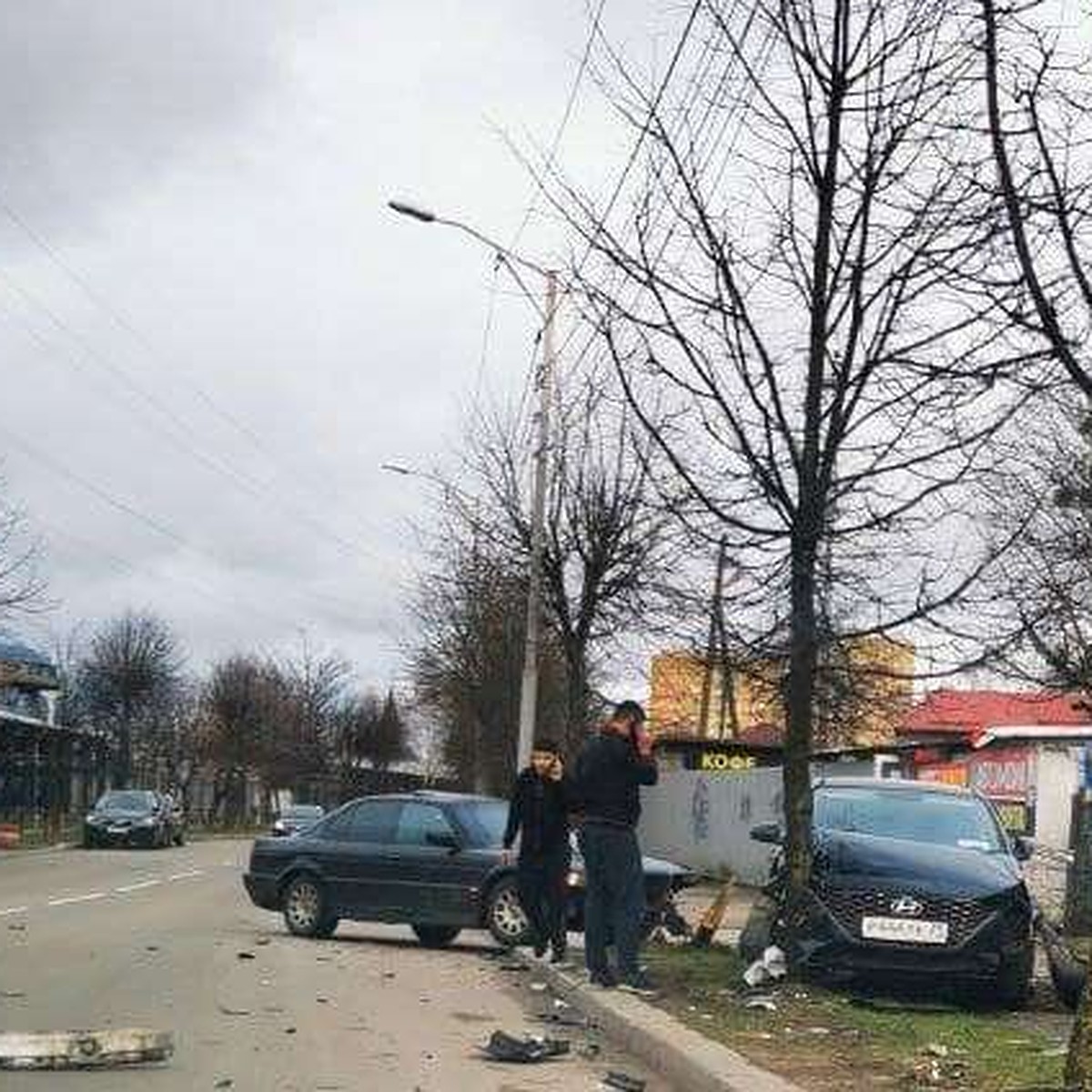 На улице Портовой в Калининграде 