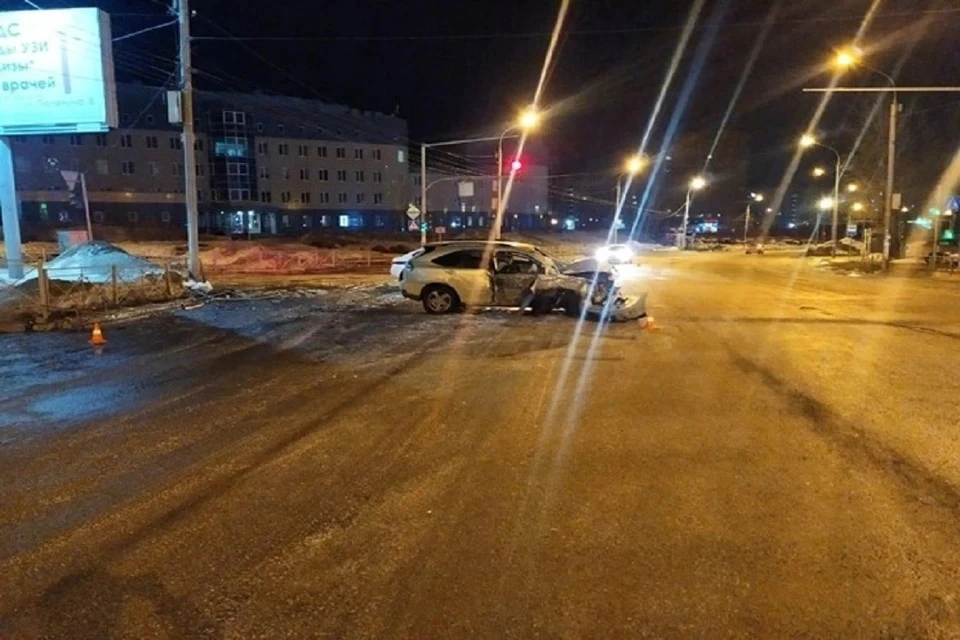 Появилось видео с предполагаемым виновником смертельного ДТП с «Лексусом» в Новосибирске.