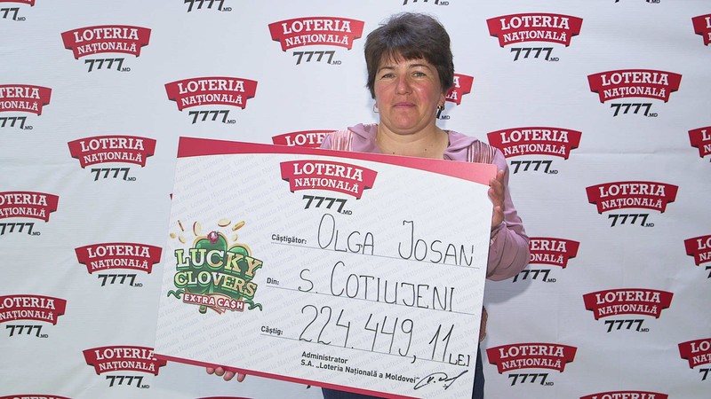 Лотерея: Жительница Бричан сорвала джекпот в 224 499 леев в Lucky Clovers на 7777.md.