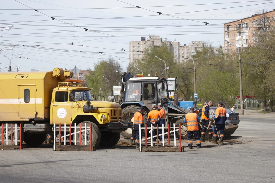 В мае подрядчики займутся ремонтом тротуаров и дорог в Ижевске